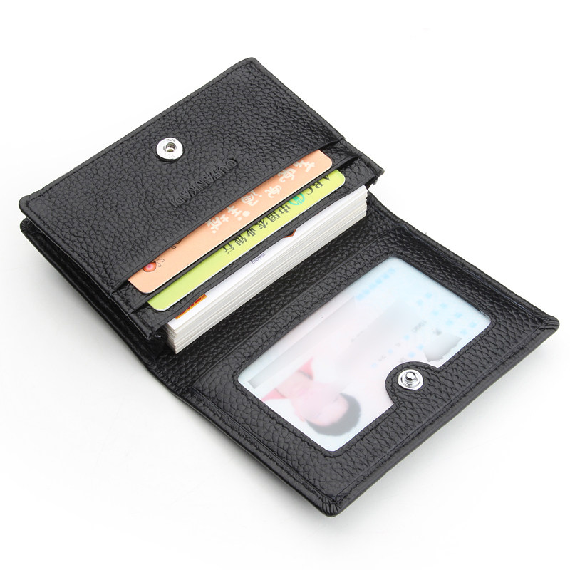 女名片夹迷你卡夹信用小卡套 oufankadi卡包