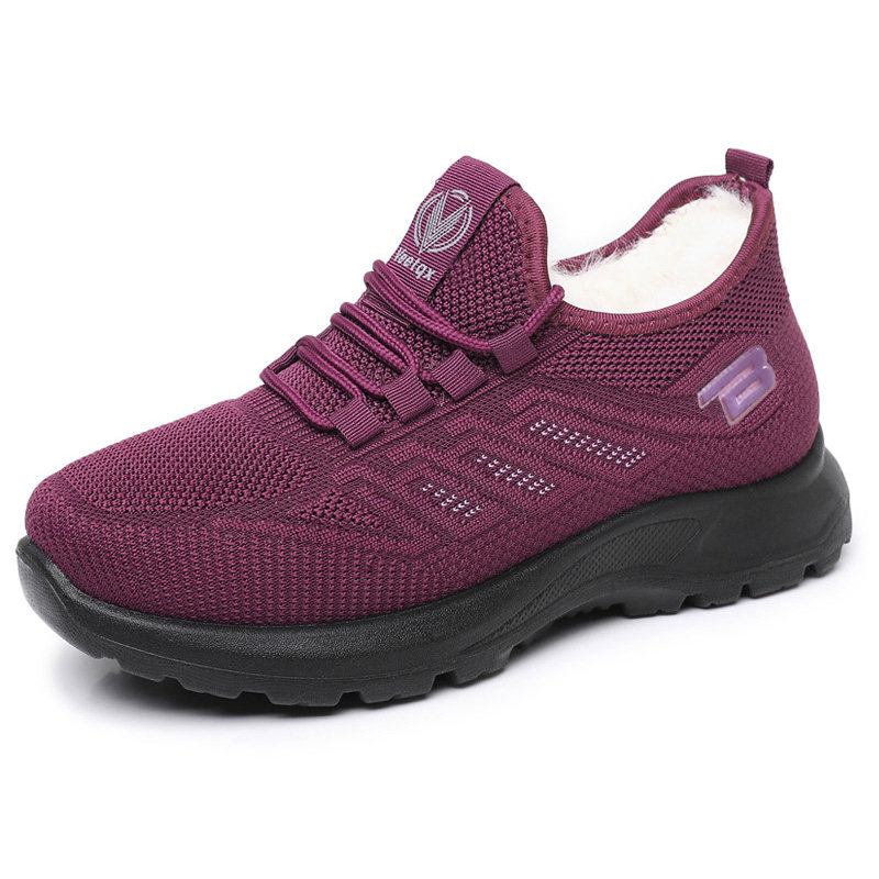 冬季老北京棉鞋女妈妈鞋加绒保暖休闲运动鞋舒适中老年人健步女鞋,淘宝优惠券,粉丝福利购,淘宝优惠卷