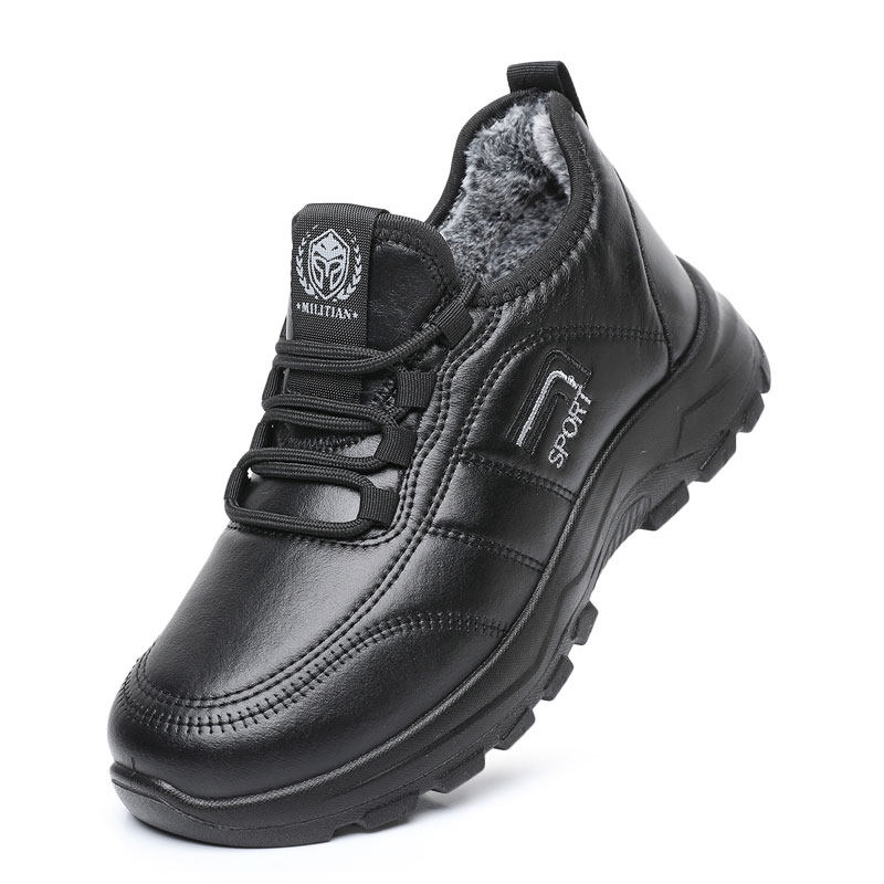 冬季老北京布鞋男棉鞋加绒保暖爸爸鞋软底防滑中老年人运动健步鞋,淘宝优惠券,粉丝福利购,淘宝优惠卷