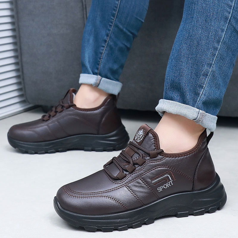 冬季老北京布鞋男棉鞋加绒保暖爸爸鞋软底防滑中老年人运动健步鞋,淘宝优惠券,粉丝福利购,淘宝优惠卷