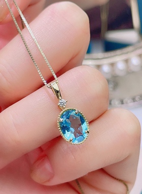 s925纯银吊坠空托简约时尚