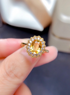 戒指空托蕾丝银饰戒指吊坠