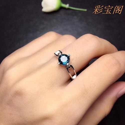 s925银戒指空托 多尺寸简约戒托 4*4 5*5 6*6 8*8代镶嵌莫桑钻 - 图0