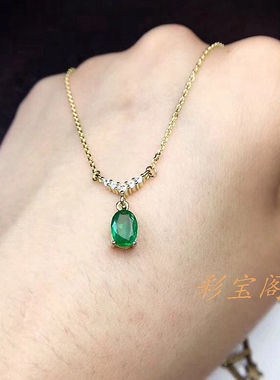 s925银锁骨链吊坠空托5*7排diy
