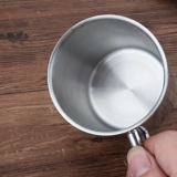 Двухэтажная детская ручка из нержавеющей стали со стаканом для домашнего использования