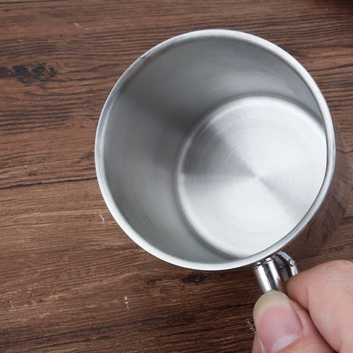 Двухэтажная детская ручка из нержавеющей стали со стаканом для домашнего использования