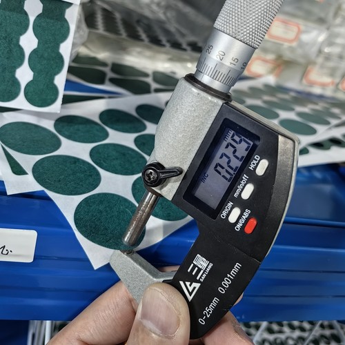 33140锂电池青稞纸绝缘垫片覆膜空心实心绝缘纸垫片背胶厚0.23mm - 图0