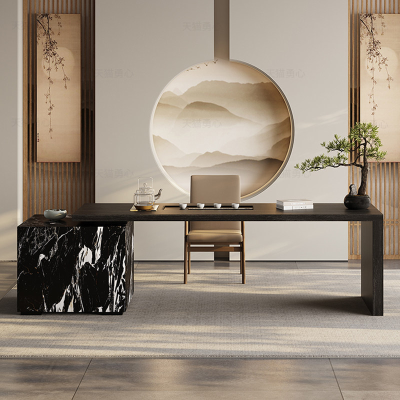 勇心茶桌椅组合高定轻奢办公室冲泡一体会客接待桌椅茶台茶几,淘宝优惠券,粉丝福利购,淘宝优惠卷