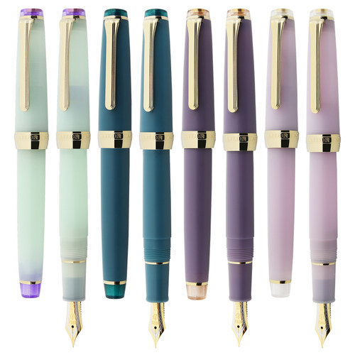 直邮 日本Sailor写乐钢笔SHIKIORI四季织雨音21K平顶春雨雾雨3059 - 图3