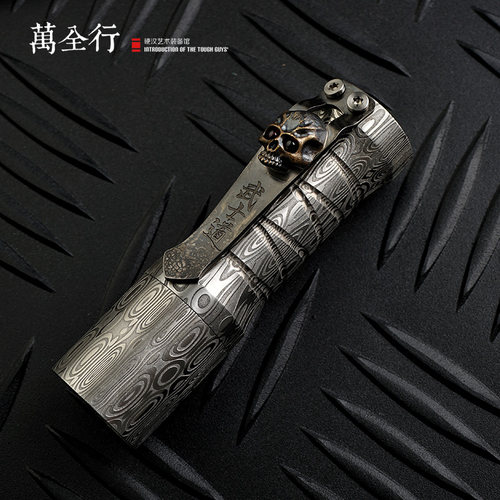 美国进口 Deadwood 瑞粉大马士革手电筒随身高亮便携 高端EDC手电 - 图3