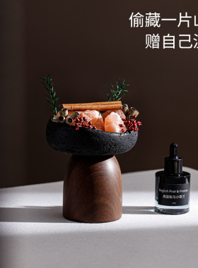 舒居香薰栖见山归晶石扩香石礼盒室内高级感摆件新婚乔迁生日礼物