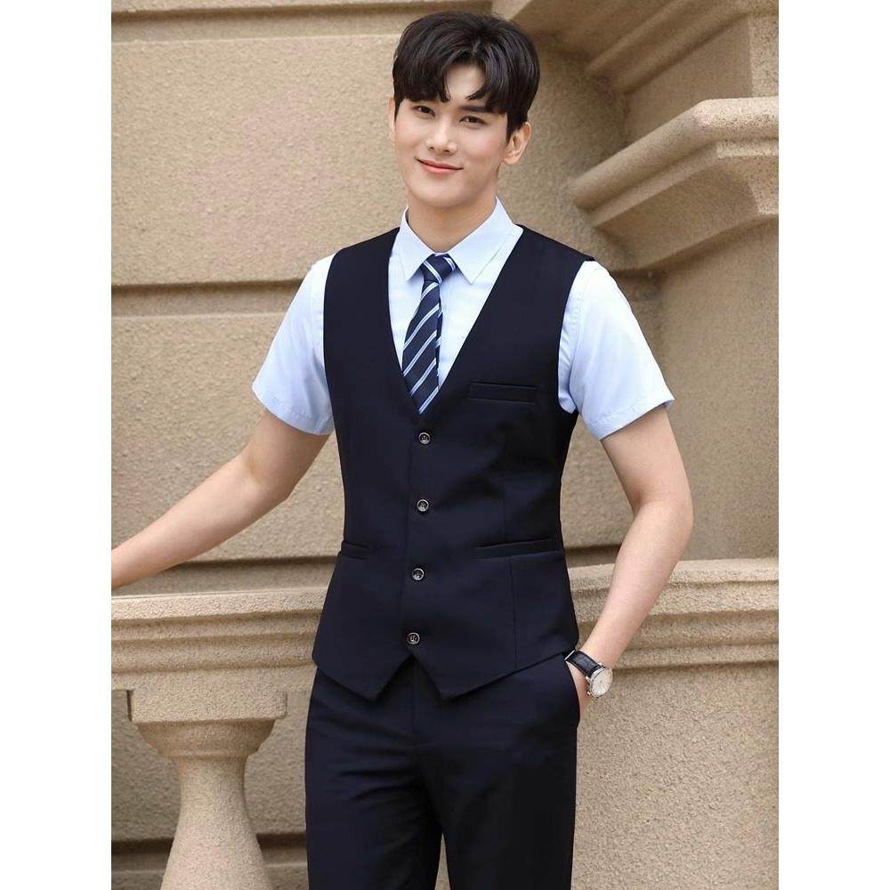 专业西装背心西装Ktv服务员酒店男女同款工作服银行背心工作服,淘宝优惠券,粉丝福利购,淘宝优惠卷