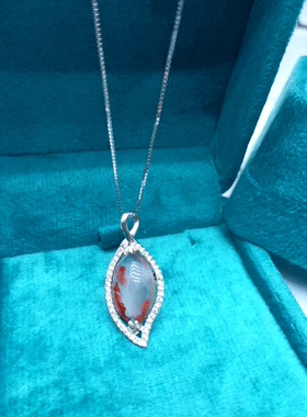 特色精美吊坠玛瑙玉髓彩色透亮马鞍马眼