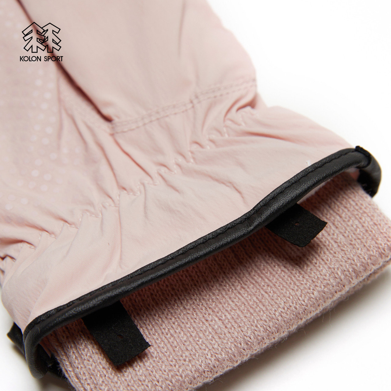 KOLON SPORT可隆女士户外运动露营旅行硅胶印花绒里分指触屏手套,淘宝优惠券,粉丝福利购,淘宝优惠卷