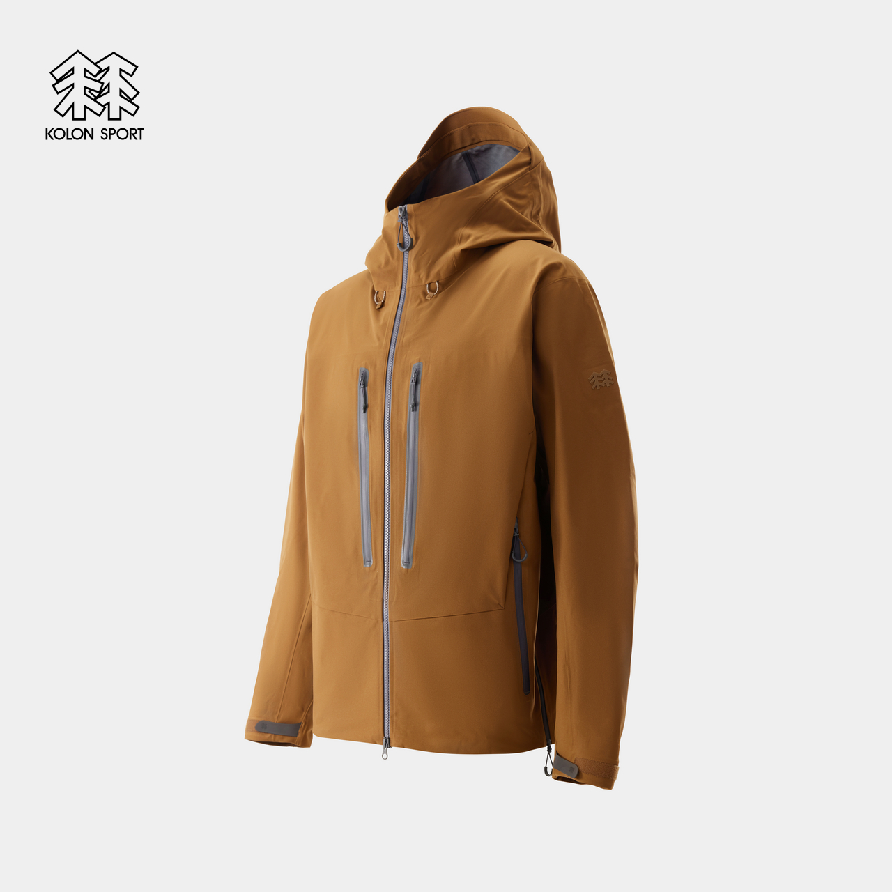 KOLON SPORT可隆户外休闲衣防水防风男士eVent 3L弹力夹克 - 图3