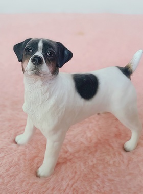 杰克罗素树脂治愈系模型桌面摆件