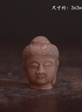 仿古陶器迷你陶俑乐器佛像摆件