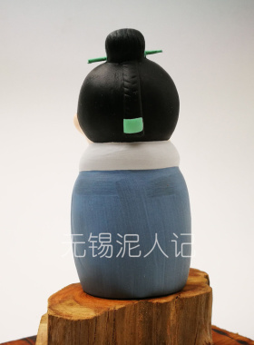 惠山泥人摆件苏苏梅长苏纯手工精品泥塑工艺品装饰品节日馈赠礼物