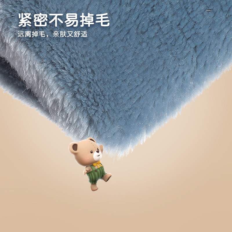 拉比儿童加绒家居套装睡衣秋冬宝宝加厚保暖法兰绒家居服,淘宝优惠券,粉丝福利购,淘宝优惠卷