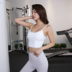 Vẻ đẹp gợi cảm trở lại dây đeo vai mỏng dây đeo thể thao áo ngực nữ khô nhanh thấm mồ hôi chạy tập luyện chống sốc tập hợp đồ lót yoga - Đồ lót thể thao áo ba lỗ tập gym nữ Đồ lót thể thao