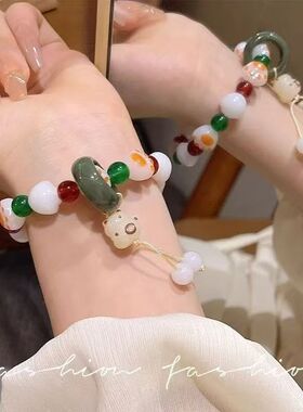 可爱猫爪手链颜值精致可爱卡通设手串绕指手捻闺蜜