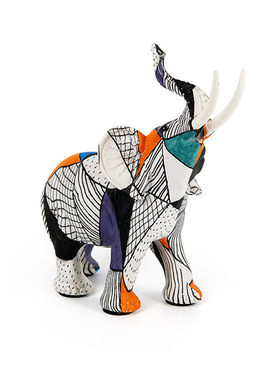 美式复古大象摆件家居饰品创意树脂工艺品客厅办公室桌面装饰摆设