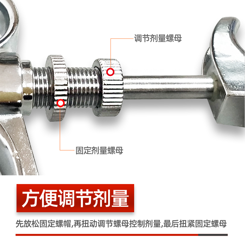 兽用连续注射注器猪用疫苗针管钢珠型可调注射枪猫狗鸡鸭鹅鸽专用 - 图1