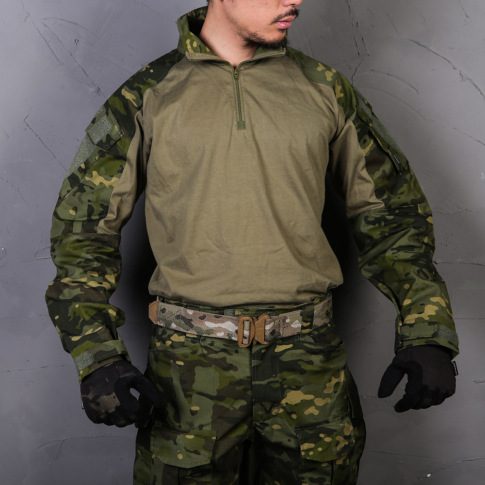 爱默生emerson蓝标新款升级版g3战术t恤军迷战术作训服特种兵长袖