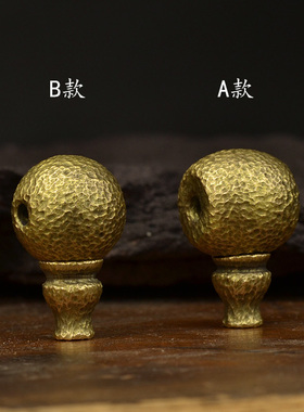diy做旧星月金刚凤眼菩提子佛头