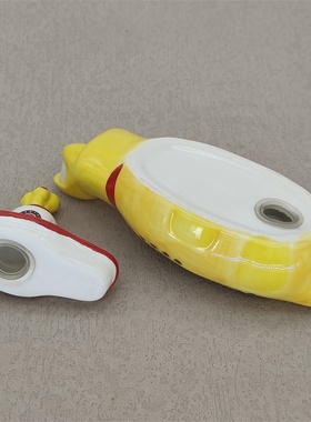 甲壳虫乐队披头士黄色潜水艇陶瓷胡椒罐/电影黄色127 23F纪念收藏