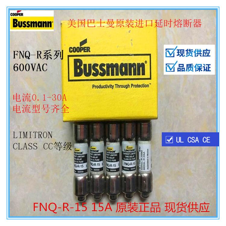 BUSSMANN熔断器原装10X38MM FNQ-R-1/2/3/4/5/6/8/10/15/20/25/30-图2