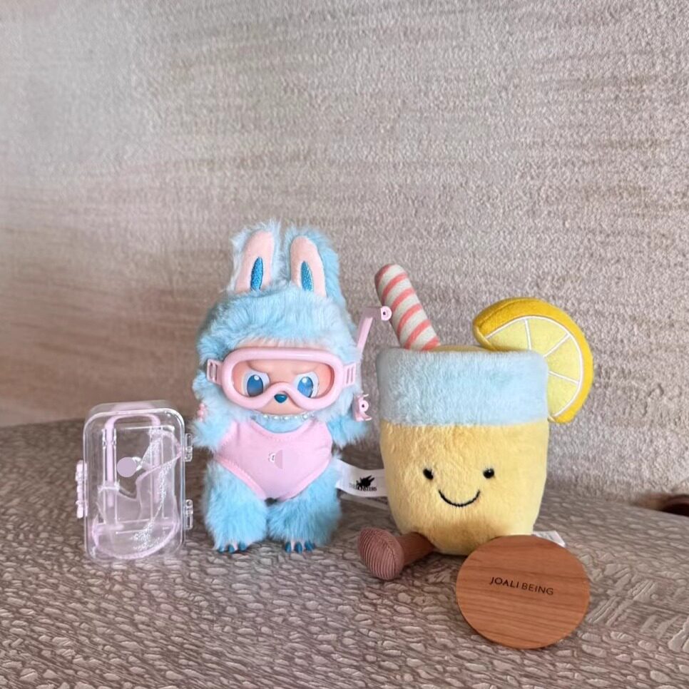 labubu娃衣夏日辣妹泳衣一代二代三代通用潮玩娃衣拉布布时髦衣服,淘宝优惠券,粉丝福利购,淘宝优惠卷