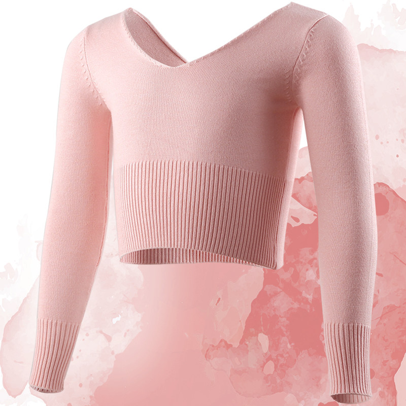 儿童芭蕾舞毛衣小外套女童长袖练功服舞蹈服披肩秋冬跳舞服装外搭,淘宝优惠券,粉丝福利购,淘宝优惠卷