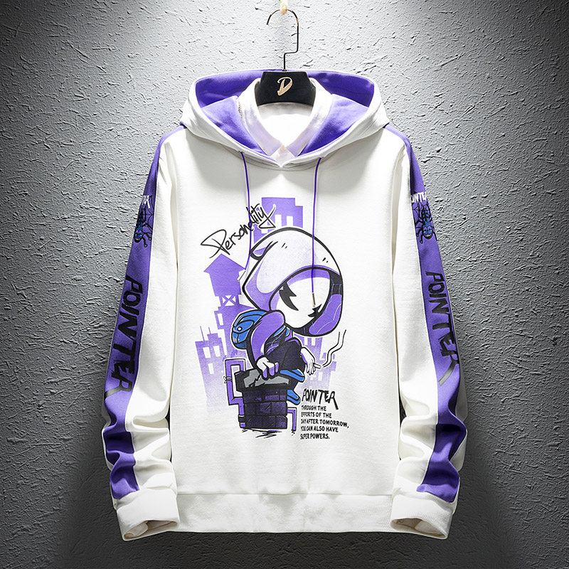 夏季短袖20男士新款男孩连帽潮卫衣 pasok卫衣