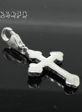 哥特式镶钻十字架吊坠-托马斯萨博外贸欧美龙虾扣DIY女首饰品配件