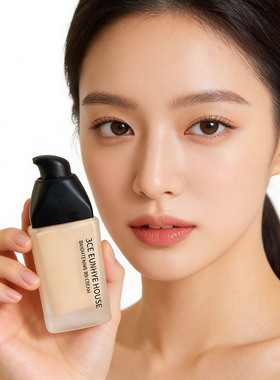 正品3CE EUNHYE HOUSE粉底液遮瑕持久不脱妆保湿bb霜干皮油皮