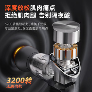 云康宝筋膜枪mini便携式 yolanda肌肉按摩器专业级颈膜枪迷你女生