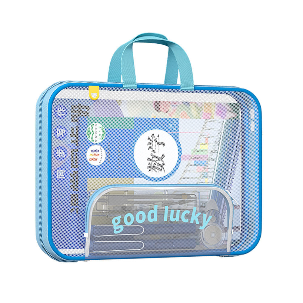 横版科目分类袋学生手提袋多层试卷袋高颜值手提拉链式补习文件袋,淘宝优惠券,粉丝福利购,淘宝优惠卷