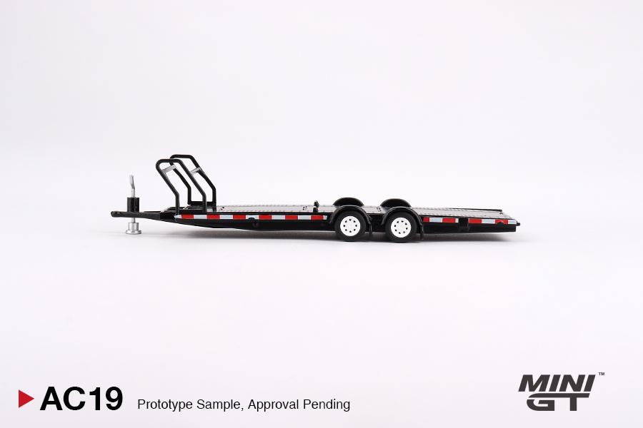 MINIGT 1/64 AC19 Car Hauler Trailer  Type B 拖架合金静态模 - 图1