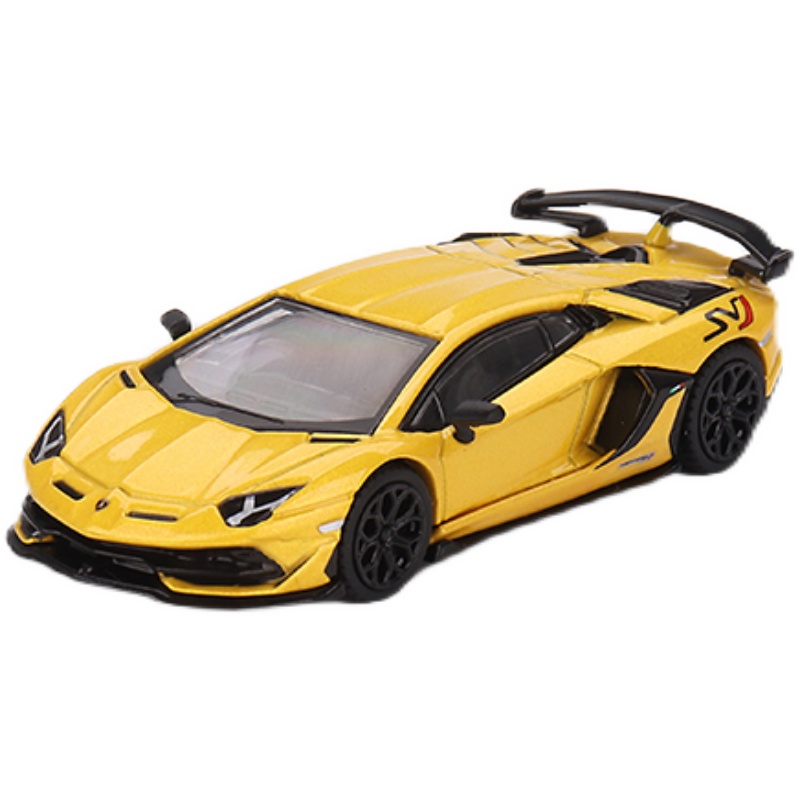 MINIGT 1/64 563兰博基尼Aventador SVJ New Giallo 合金静态模型 - 图3