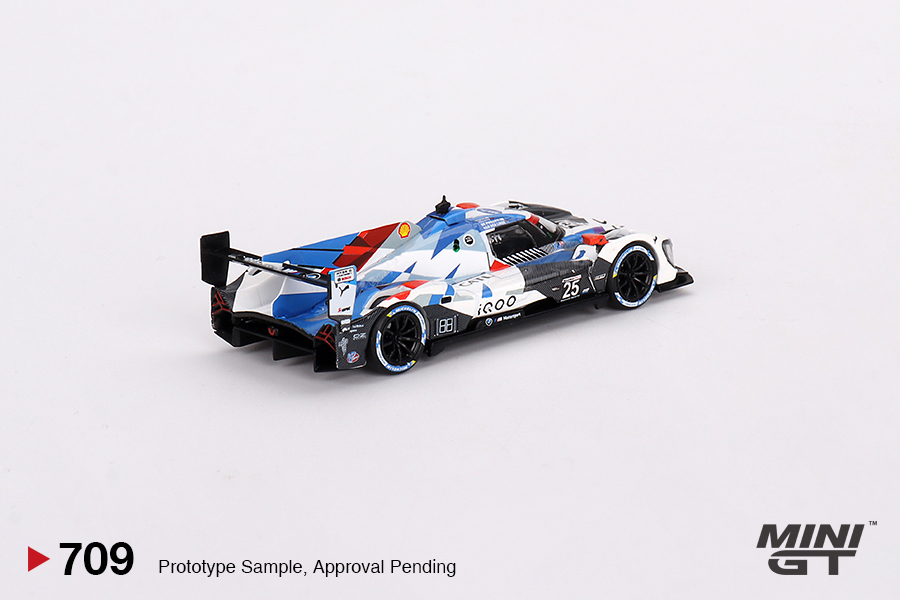 MINIGT 1/64 709宝马M Hybrid V8 #25 BMW M Team合金静态模型 - 图0