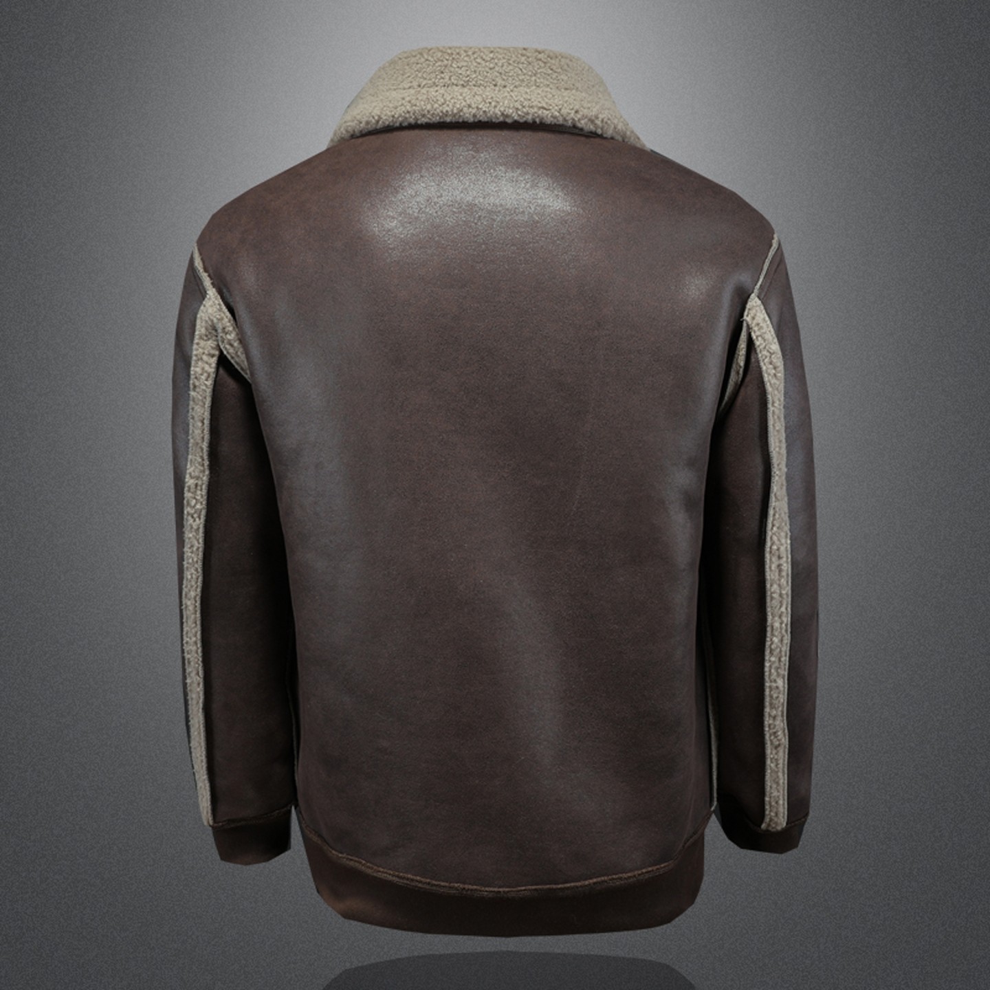 皮毛一体男士冬季加绒加厚皮衣短款机车服皮袄男装夹克羊羔毛外套,淘宝优惠券,粉丝福利购,淘宝优惠卷