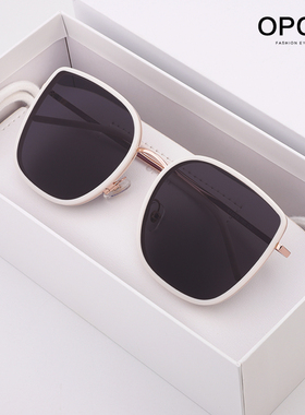 opcci奶白色海边高级感太阳镜女