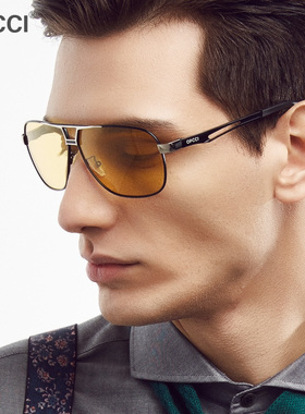 新款变色两用开车专用墨镜