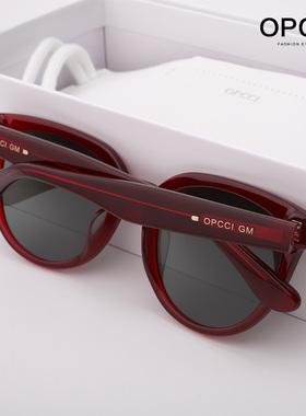 OPCCI防晒港风女士穿搭墨镜