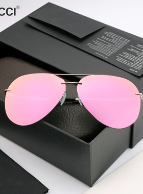 墨镜粉色超轻ins舒适风偏光眼镜