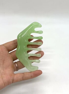 五齿经络按摩梳海豚按摩梳大齿头部穴位按摩头疗神器五爪减压便携