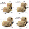 Canvas mobile phone bag men's mobile phone bag wearing belt mobile phone case horizontal and vertical wear-resistant sports waist hanging construction site work waist bag