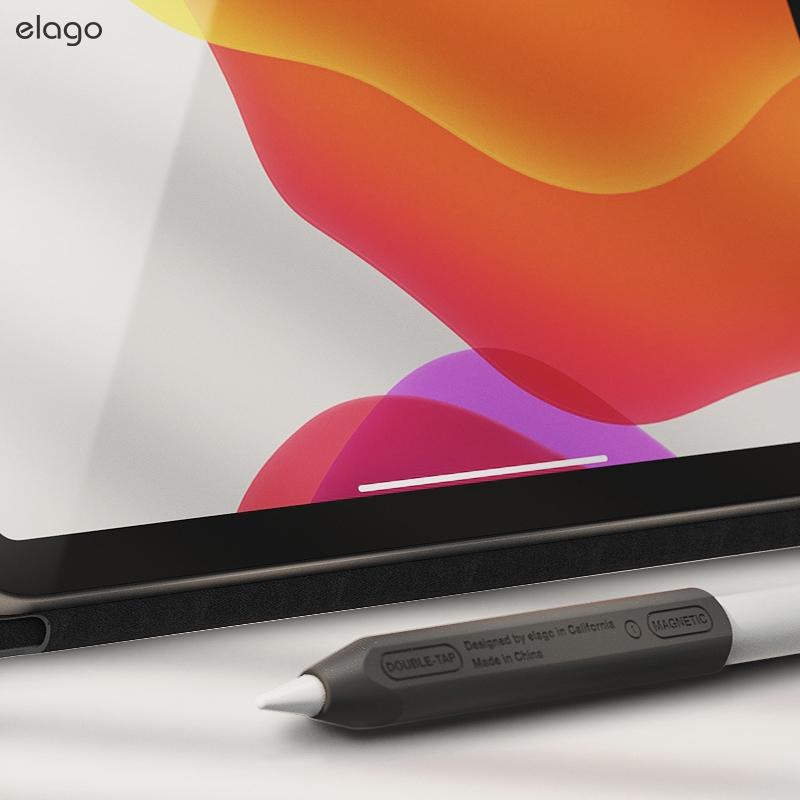 elago笔套适用apple pencil 2代保护套苹果二代ipad硅胶笔套iPencil保护套apple薄pencil硅胶磁吸防滚防摔套 - 图1