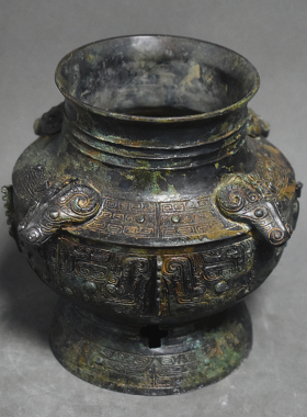 御如意铜摆件复古怀旧